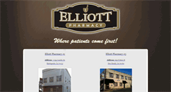 Desktop Screenshot of elliottpharmacy.net